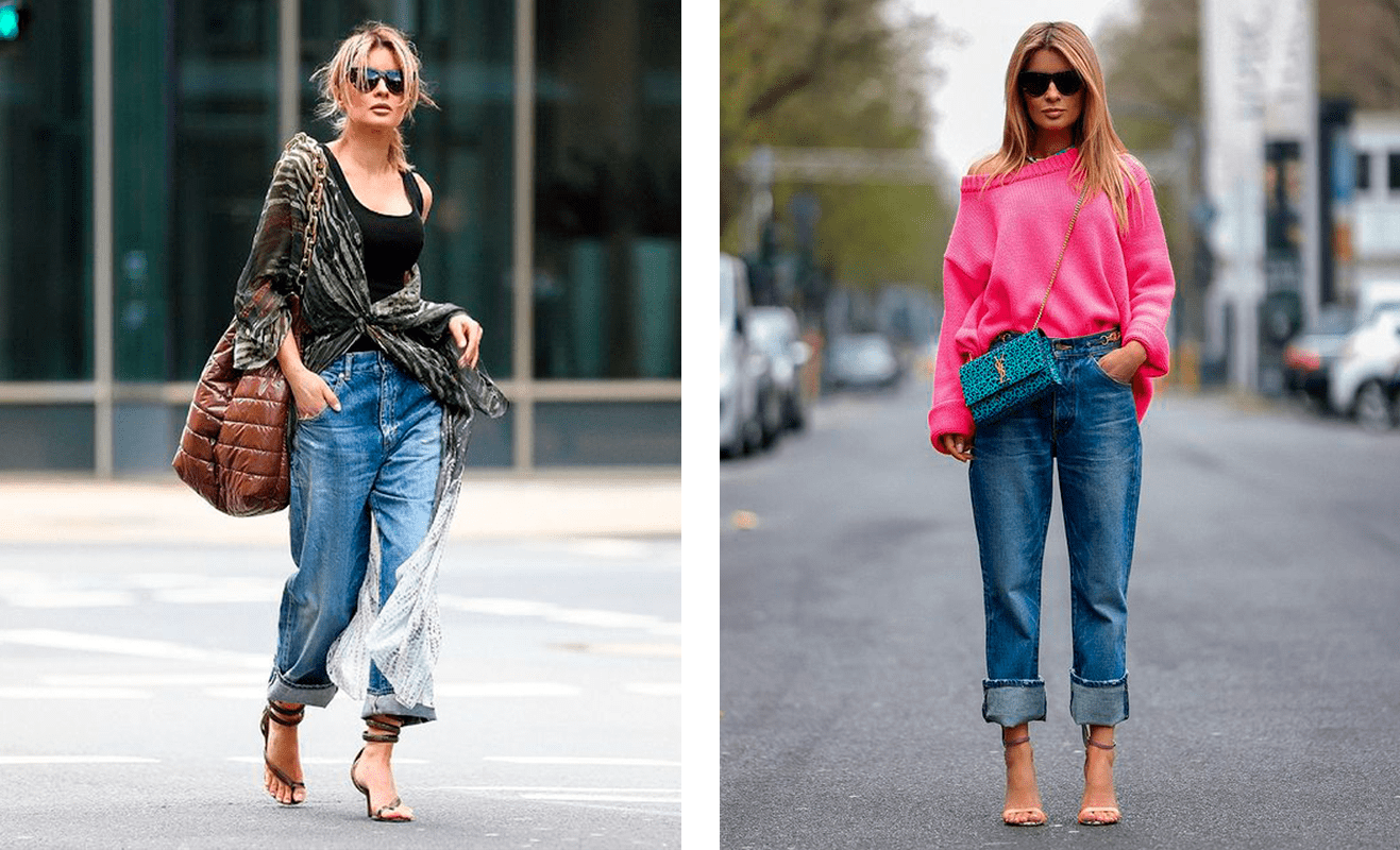 С чем носить джинсы бойфренды осенью? | LifeLine | Дзен
