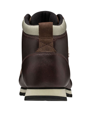 Мужские ботинки треккинговые кожаные коричневые - фото 3 - Miraton