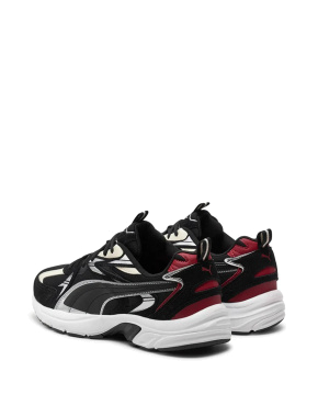 Мужские кроссовки PUMA Milenio Tech Suede из экокожи черные - фото 2 - Miraton