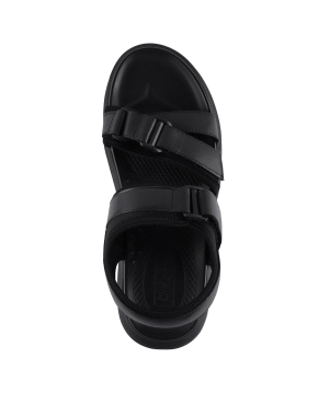 Чоловічі сандалі шкіряні чорні - фото 4 - Miraton