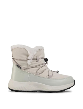 Жіночі черевики CMP HERATAN WMN SNOW BOOTS WP зі штучної шкіри білі з підкладкою зі штучного хутра - фото  - Miraton