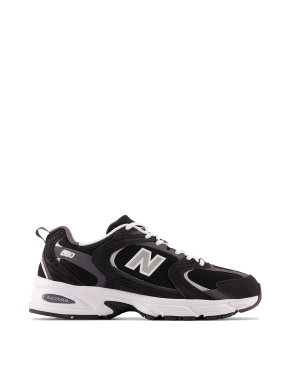 Мужские кроссовки New Balance 530 тканевые черные - фото  - Miraton