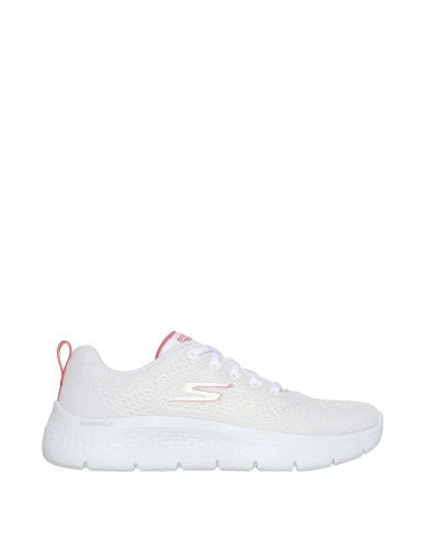 Жіночі кросівки Skechers Go Walk тканинні білі фото 1