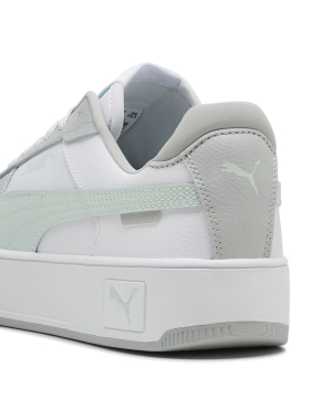 Жіночі кеди PUMA Carina Street Sneakers Women зі штучної шкіри білі - фото 5 - Miraton