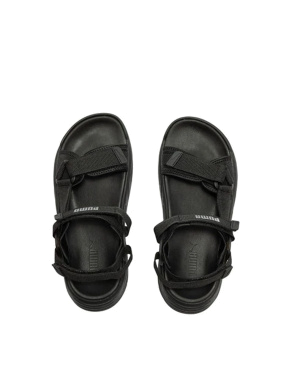 Жіночі сандалі PUMA Traek Lite тканинні чорні - фото 4 - Miraton