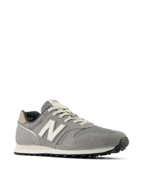 Мужские кроссовки New Balance ML373OL2 серые замшевые - фото 3 - Miraton