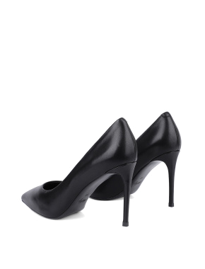 Жіночі туфлі шкіряні чорні - фото 3 - Miraton