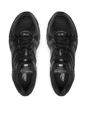 Мужские кроссовки Saucony Ride Millenium Black тканевые черные - фото 5 - Miraton