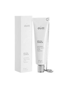 Парфумований крем для рук з ланоліном - Dott White Orchid Muza (30ml) - фото  - Miraton