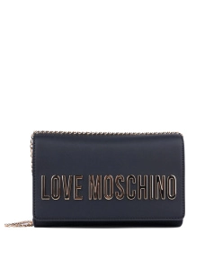 Женская сумка кросс-боди Love Moschino из экокожи черная - фото  - Miraton