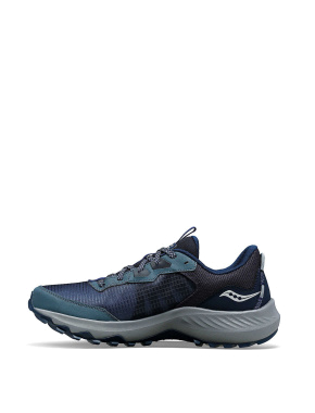 Чоловічі кросівки Saucony Aura TR тканинні сині - фото 1 - Miraton