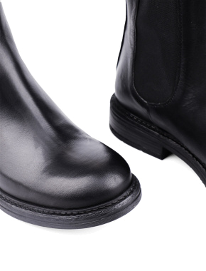 Жіночі черевики челсі чорні шкіряні - фото 5 - Miraton