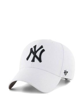 Кепка 47 Brand New York Yankees белая - фото  - Miraton