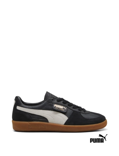 Женские кеды PUMA Palermo Sneakers замшевые черные фото 1