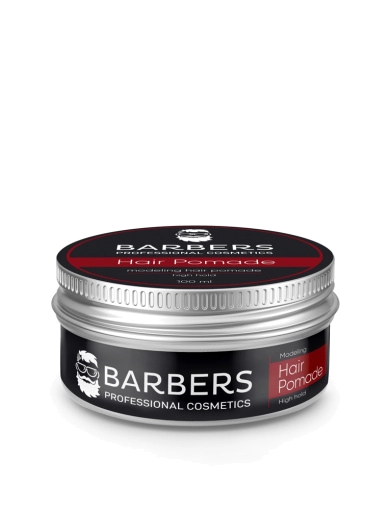 Помада для волосся Barbers Modeling Hair Pomade High Hold 100 мл (Помада для волосся Barbers Modeling Hair Pomade Hi) фото 1