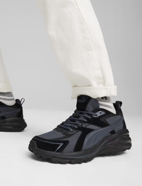 Мужские кроссовки PUMA Hypnotic LS черные тканевые - фото 1 - Miraton