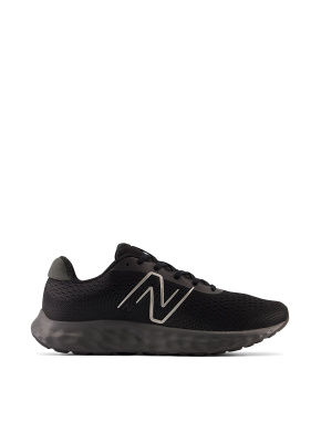 Мужские кроссовки New Balance 520 из искусственной кожи черные - фото 1 - Miraton