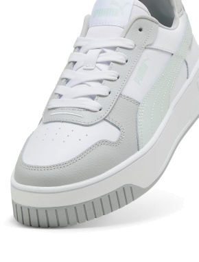 Женские кеды PUMA Carina Street Sneakers Women из искусственной кожи белые - фото 5 - Miraton