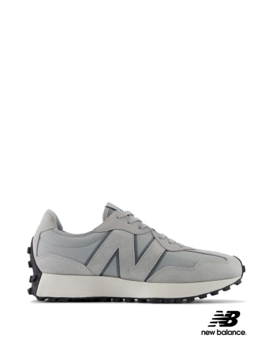 Женские кроссовки New Balance 327 замшевые серые фото 1
