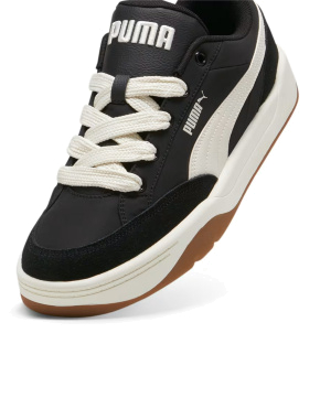 Чоловічі кеди PUMA Park Lifestyle Street Sneakers шкіряні чорні - фото 5 - Miraton