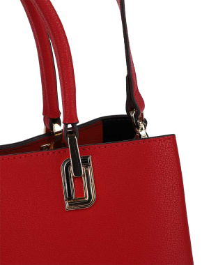 Жіноча сумка тоут MIRATON шкіряна червона - фото 5 - Miraton