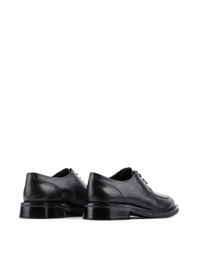 Жіночі туфлі оксфорди чорні шкіряні - фото 4 - Miraton
