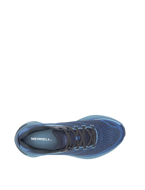 Мужские кроссовки Merrell Morphlite тканевые синие - фото 5 - Miraton