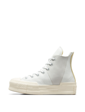 Женские кеды молочного цвета замшевые Converse Chuck 70 - фото 4 - Miraton