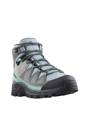 Женские ботинки спортивные Salomon QUEST ROVE GTX W Quar серые - фото 3 - Miraton