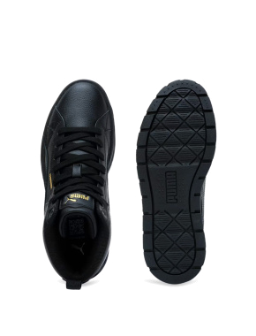 Жіночі черевики PUMA Karmen II Mid з екошкіри чорні - фото 5 - Miraton