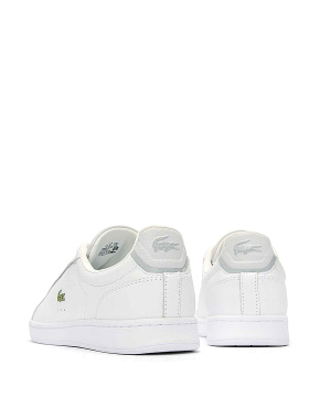 Чоловічі кеди шкіряні білі Lacoste CARNABY PRO 222 4 SFA - фото 2 - Miraton