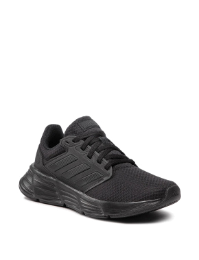 Жіночі кросівки Adidas GALAXY 6 W LIU99 чорні тканинні - фото 1 - Miraton