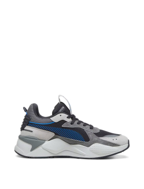 Мужские кроссовки PUMA RS-X Heritage кожаные серые - фото 4 - Miraton