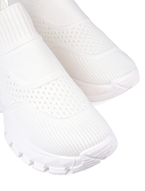 Жіночі кросівки Attizzare тканинні білі - фото 5 - Miraton