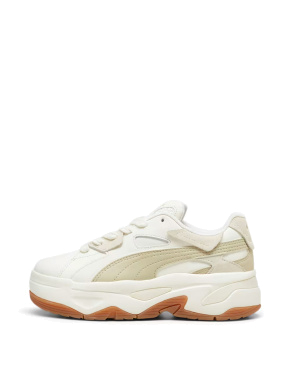 Женские кроссовки PUMA BLSTR Surreal Contour из экокожи белые - фото 1 - Miraton