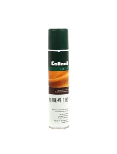 Аерозоль для взуття темно-коричневий Collonil Nubuk + Velours FL, 200 ml фото 1