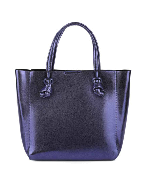 Жіноча сумка тоут MIRATON з екошкіри синя - фото 1 - Miraton