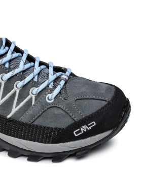 Жіночі черевики спортивні CMP RIGEL MID WMN TREKKING SHOE WP тканинні сірі - фото 4 - Miraton