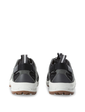 Мужские кроссовки Jack Wolfskin Woodland 2 Hybrid Low тканевые серые - фото 3 - Miraton