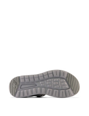 Мужские резиновые серые сандалии New Balance 250 - фото 5 - Miraton