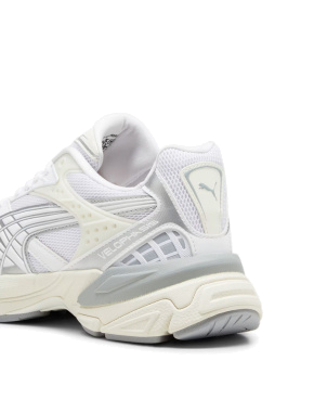 Женские кроссовки PUMA Velophasis из экокожи белые - фото 4 - Miraton