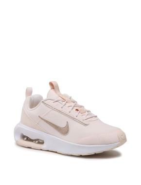 Жіночі кросівки Nike Air Max INTRLK Lite рожеві тканинні - фото 1 - Miraton