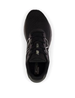 Мужские кроссовки New Balance 520 из искусственной кожи черные - фото 5 - Miraton