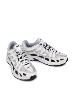 Мужские кроссовки Nike P-6000 белые тканевые - фото 5 - Miraton