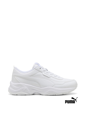 Женские кроссовки PUMA Cilia Mode из искусственной кожи белые - фото 1 - Miraton