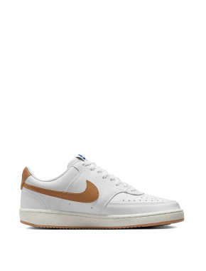 Жіночі кеди Nike Court Vision Low Nn Trainers з екошкіри білі - фото 1 - Miraton