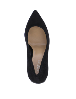 Жіночі туфлі велюрові чорні - фото 4 - Miraton