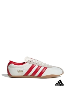 Женские кеды Adidas Tokyo тканевые молочного цвета - фото  - Miraton