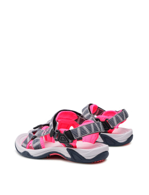 Жіночі сандалі CMP Hamal Hiking тканинні сіро-рожеві - фото 3 - Miraton
