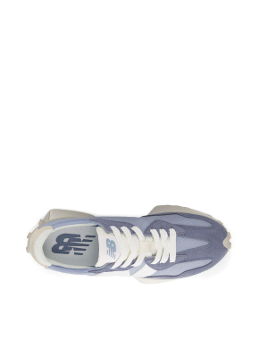 Жіночі кросівки New Balance 327 замшеві блакитні замшеві - фото 3 - Miraton